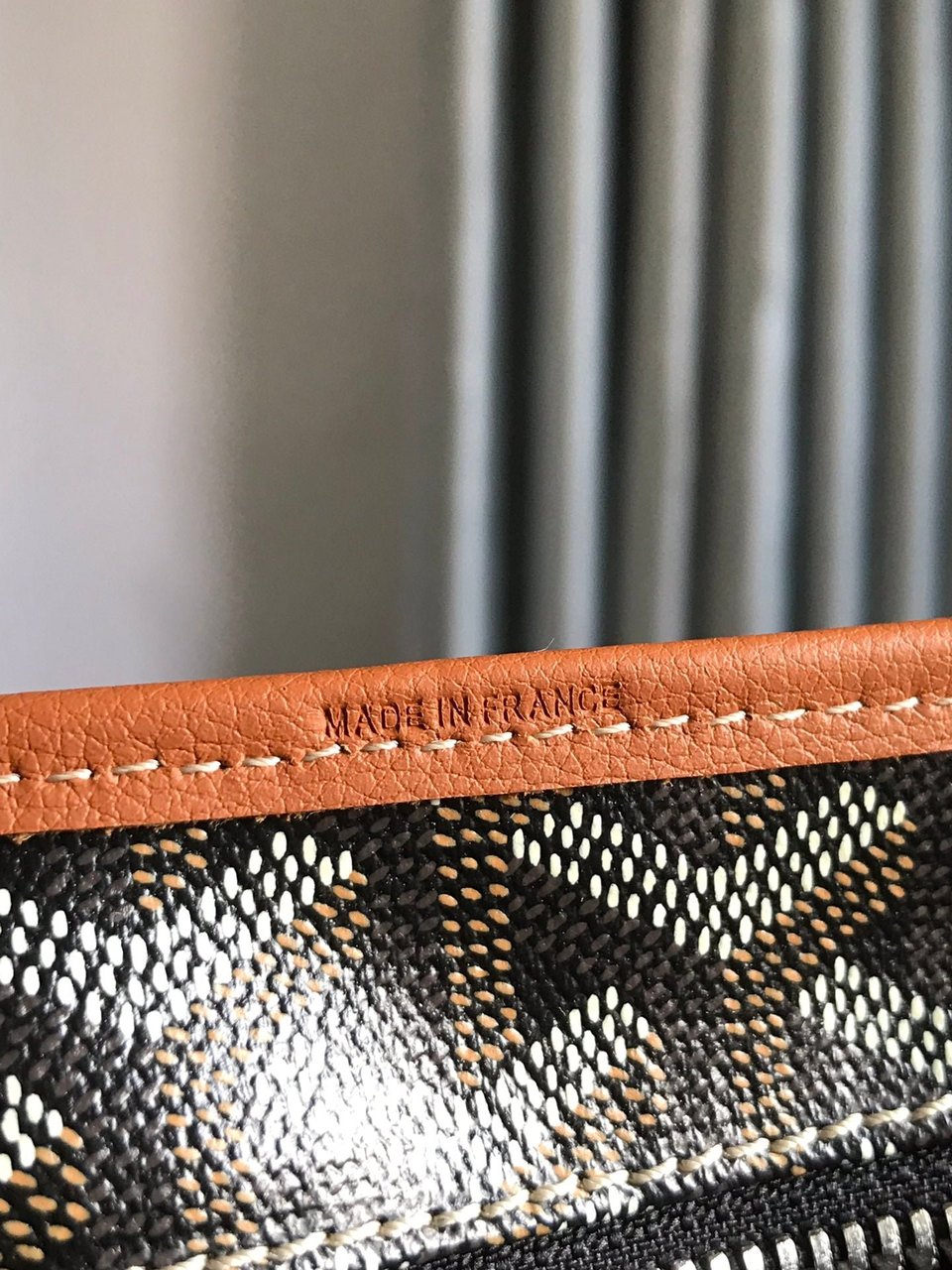 Goyard Hobo Boheme 42Cm Black And Tan Canvas view 8