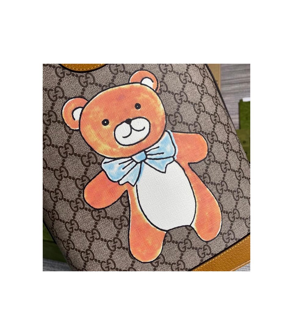 KAI x Gucci Teddy Bear Print Backpack view 9
