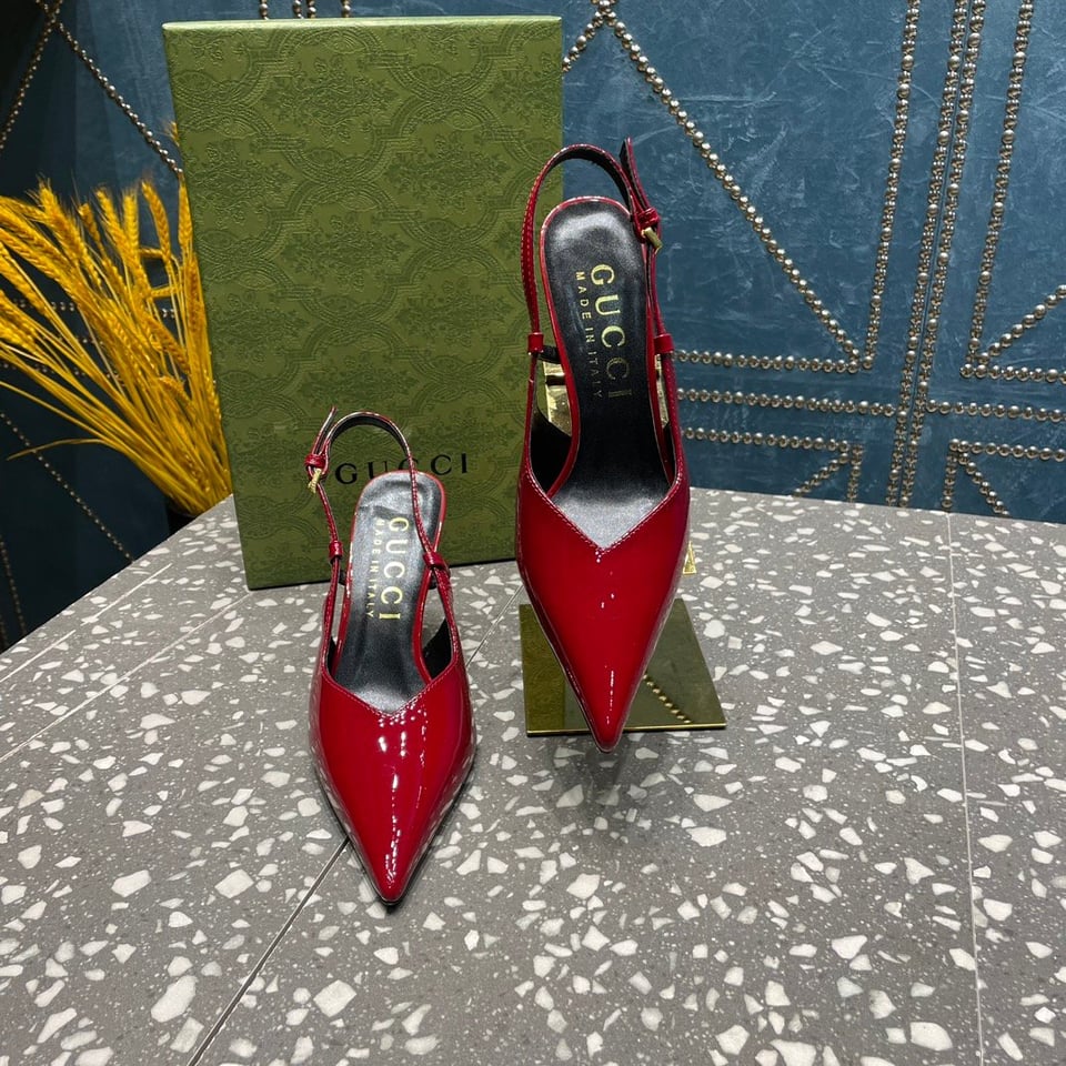 Gucci Women’S Platform Pump Red view 9