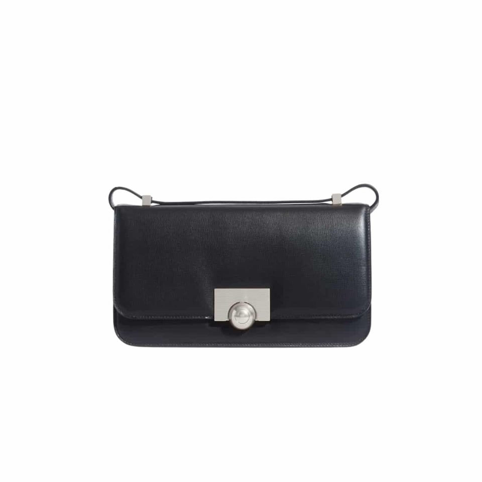 Bottega Veneta Patent Bv Classic Bag In Black 22Cm view 2