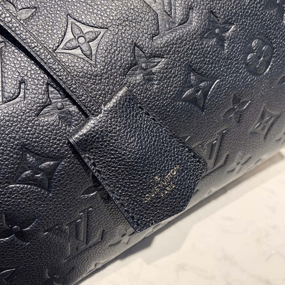 Louis Vuitton Speedy Bandouliere 25 Monogram Empreinte Black 25cm M42401 view 9