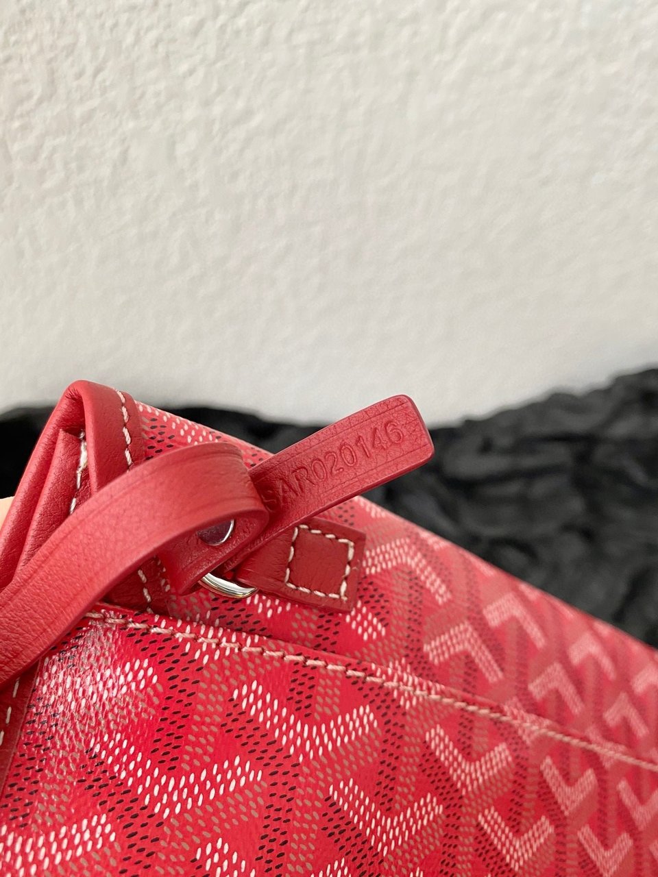 Goyard Saint Louis Gm 40Cm Red Canvas view 10