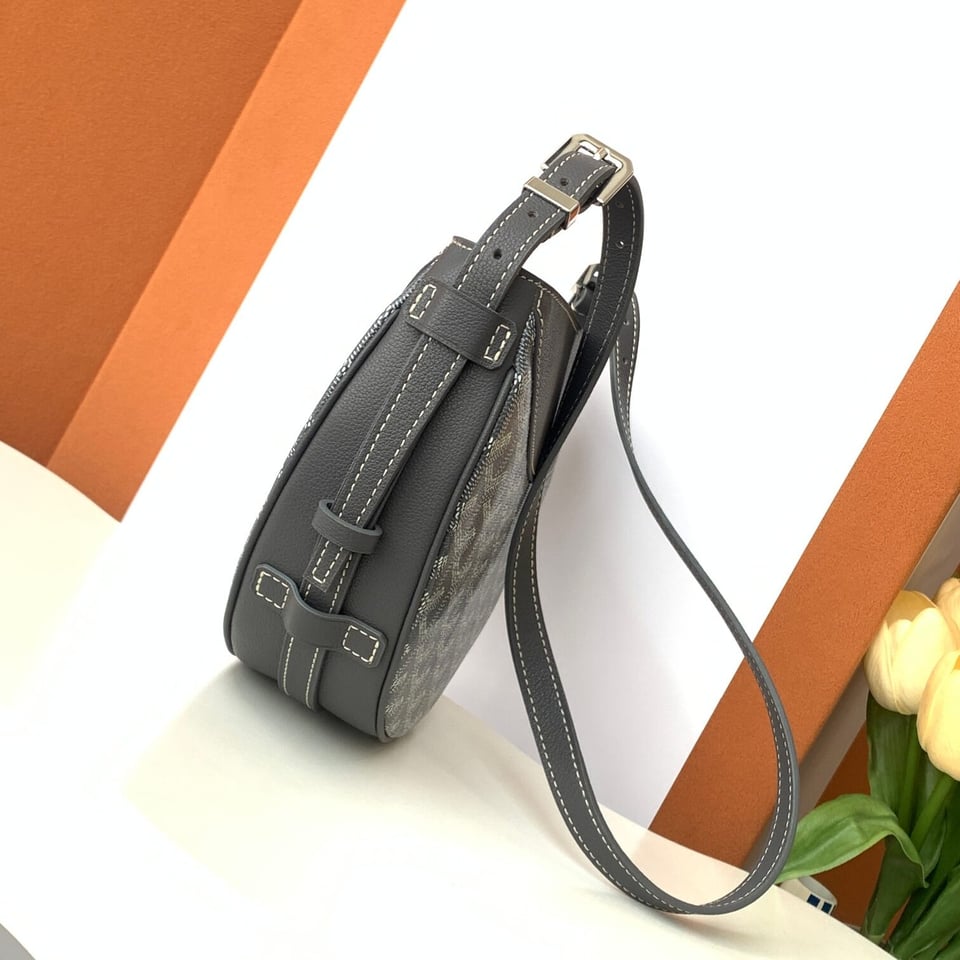 Goyard Hirondelle Bag – Bagistry Closet Grey 25cm view 8