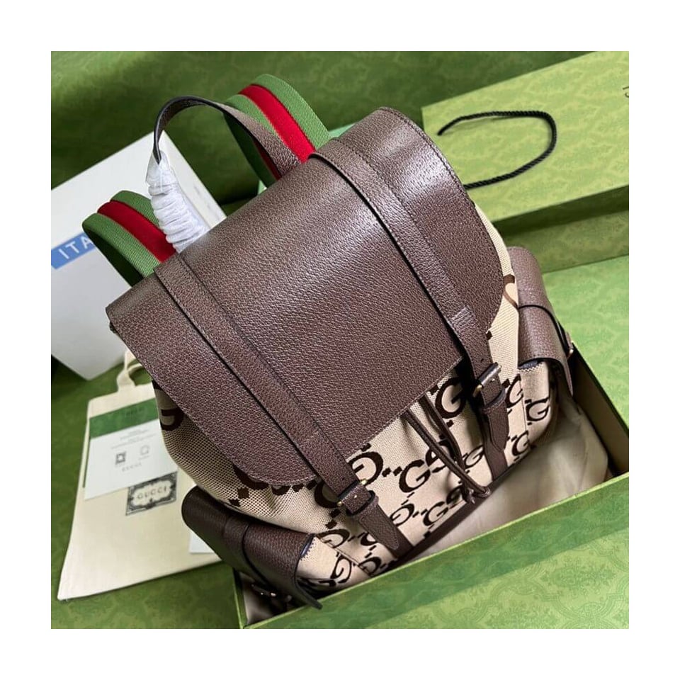 Gucci Backpack With Jumbo GG view 11