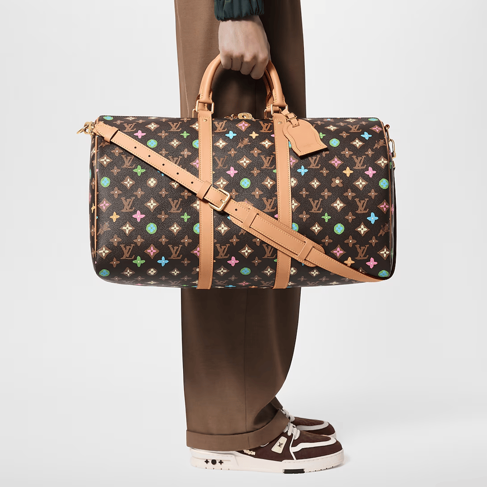 Louis Vuitton Keepall Bandoulière 50 Travel Bag 50cm M24901 view 11