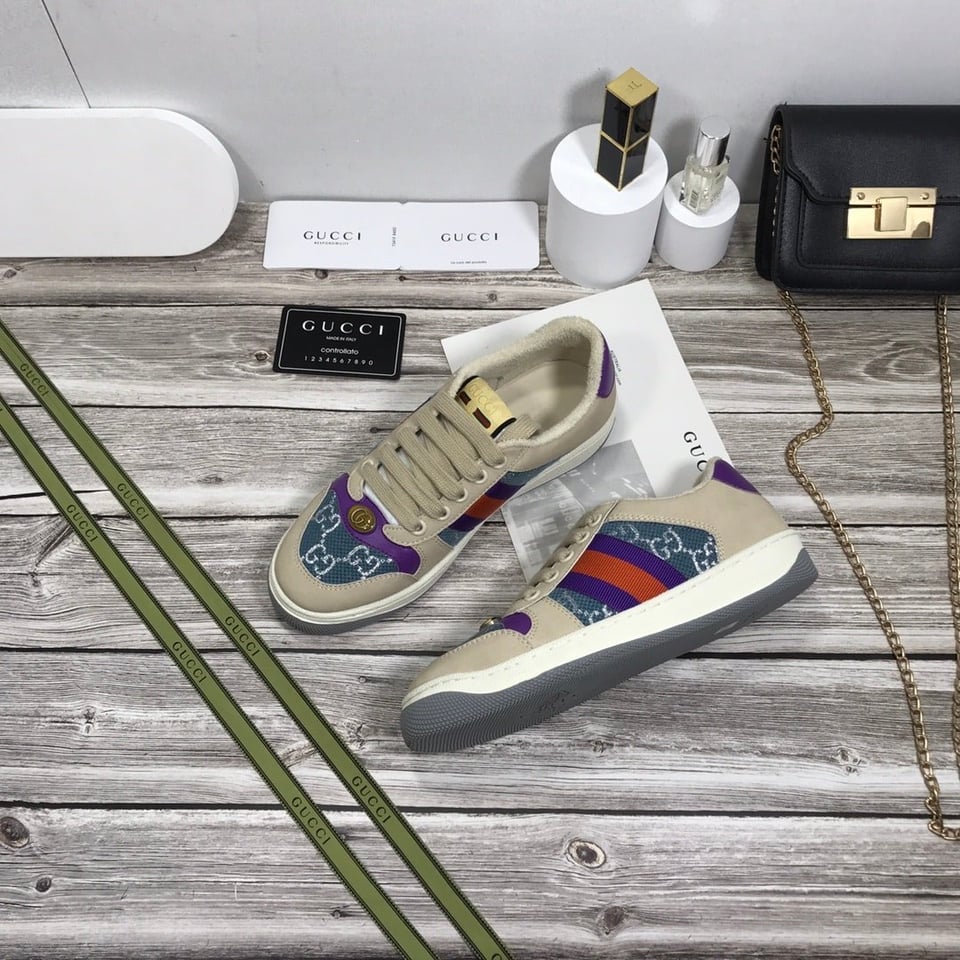Gucci Wmns Screener Blue Gg Lam? 577684 2C830 4690 view 7