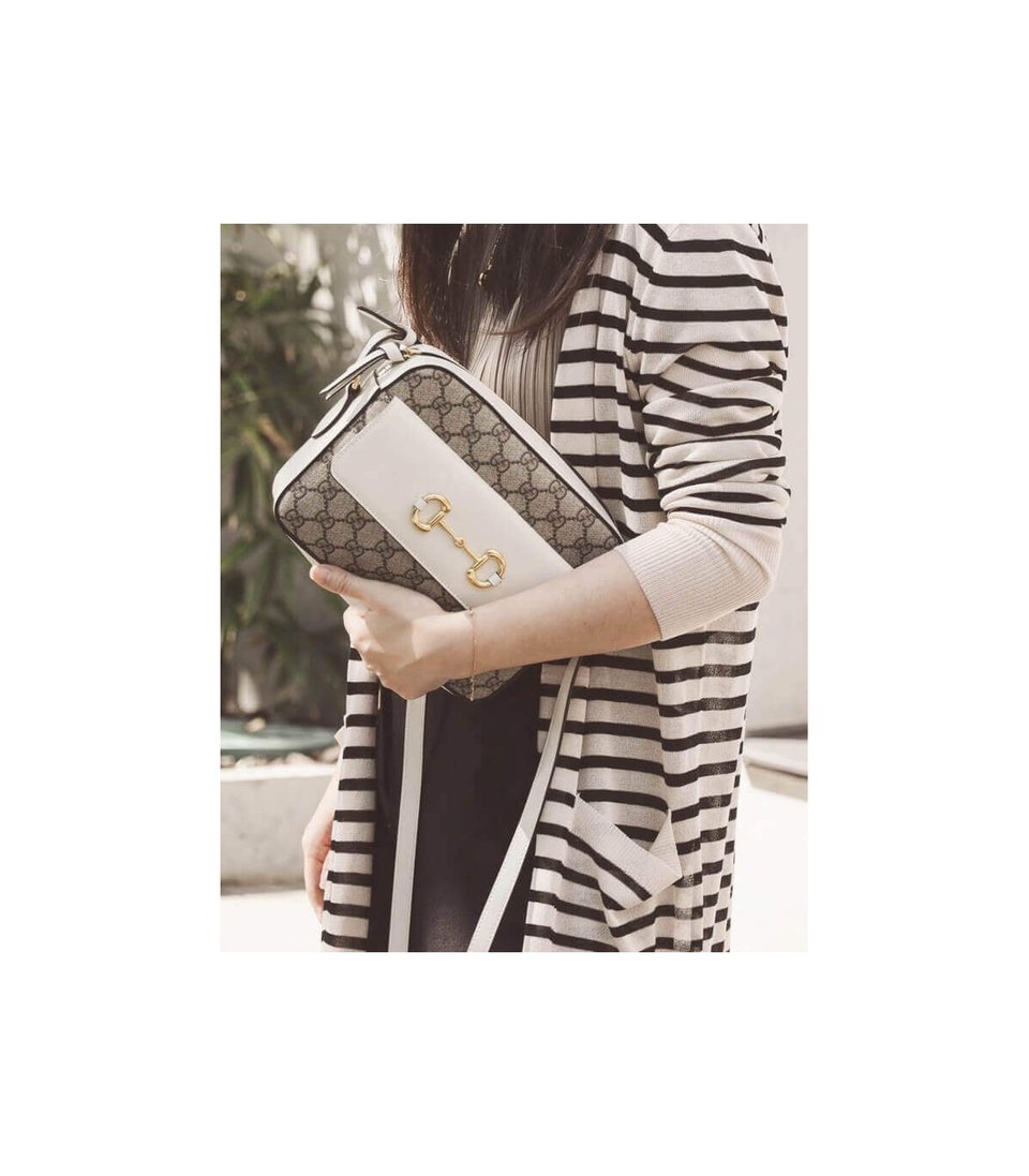 Gucci Horsebit 1955 Small Shoulder Bag view 3