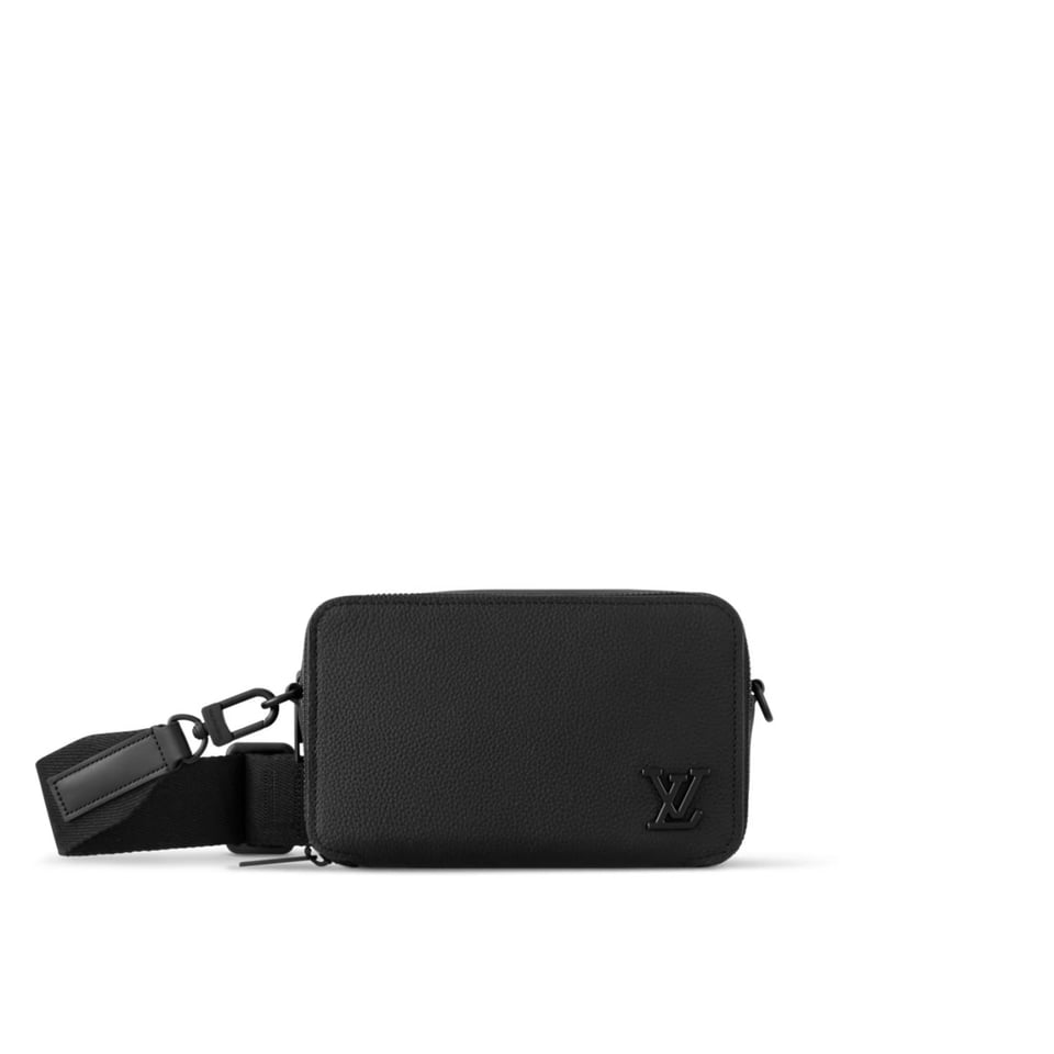 Louis Vuitton Alpha Wearable Wallet Black 18.5Cm M59161 view 2