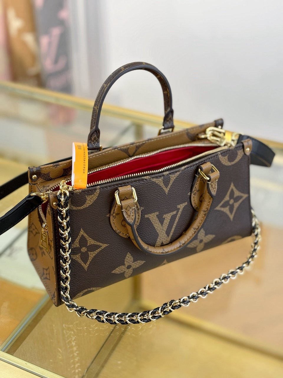 Louis Vuitton LV x TM OnTheGo East West Chain Bag ‘Black’ M14236 25cm/ 9.8in view 10