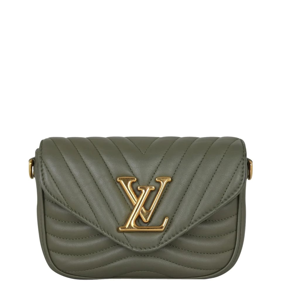 Louis Vuitton New Wave Multi Pochette Khaki Green 20cm/7.9in M56471 view 6