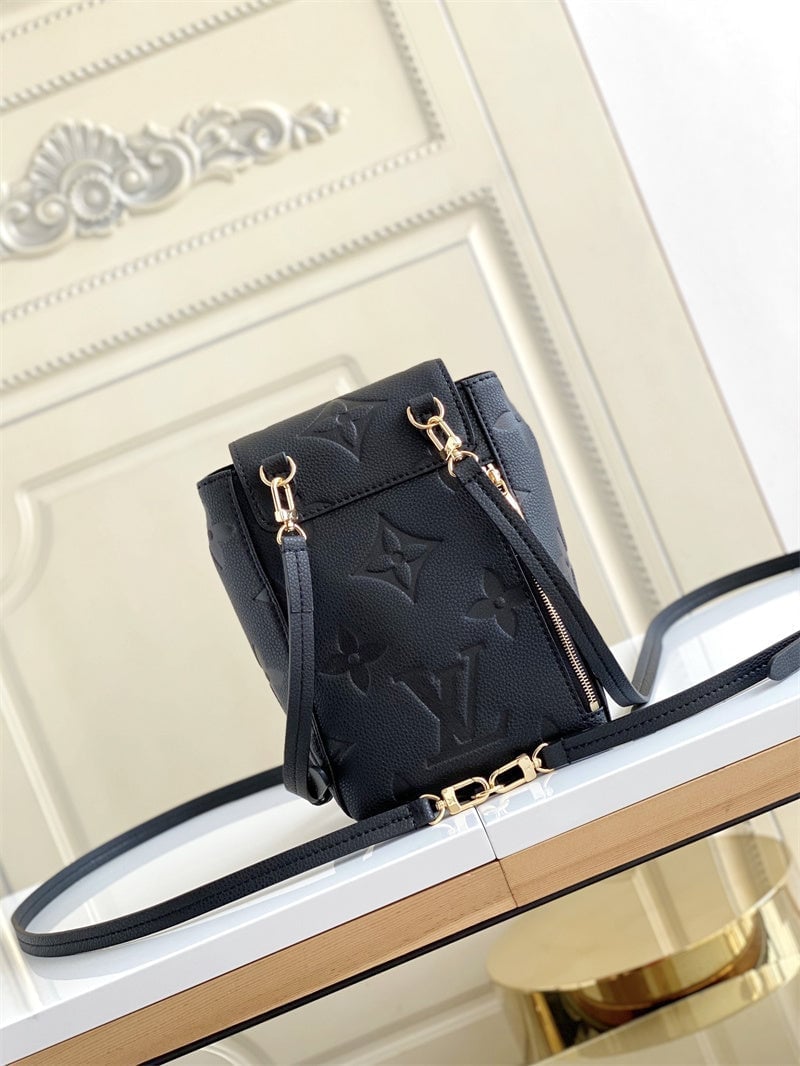 Louis Vuitton Tiny Backpack 13Cm Black view 4