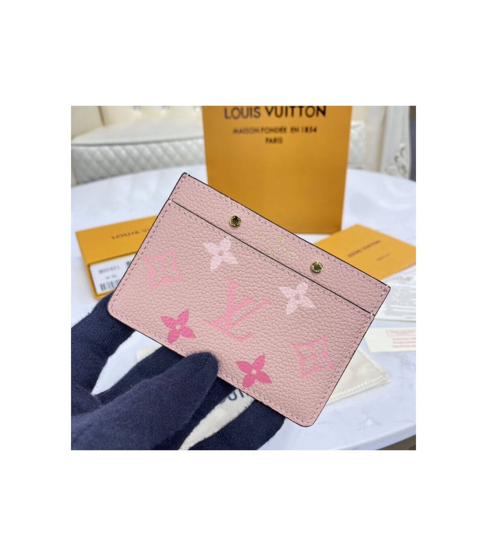Louis Vuitton Card Holder Pink view 4