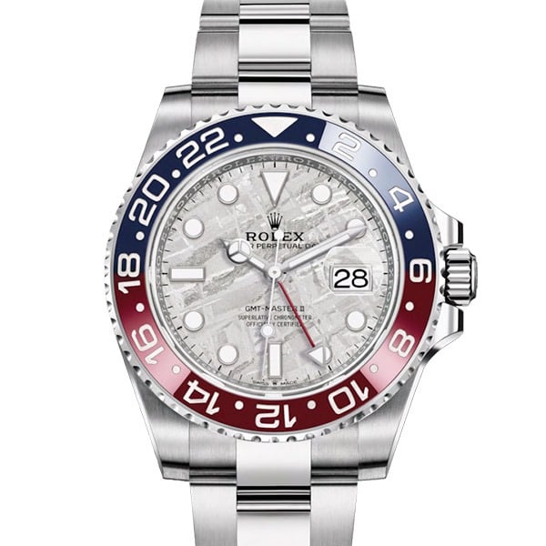 Rolex GMT-Master II 40mm Meteorite Dial 126719BLRO “Superman” view 2