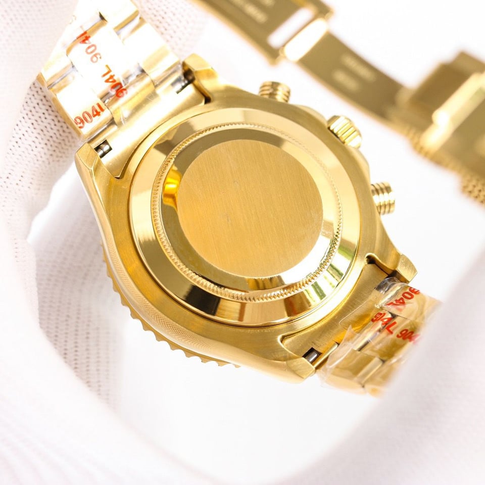 [Superclone] Rolex Yacht-Master II 44mm Gold White Dial M116688-0002 view 4