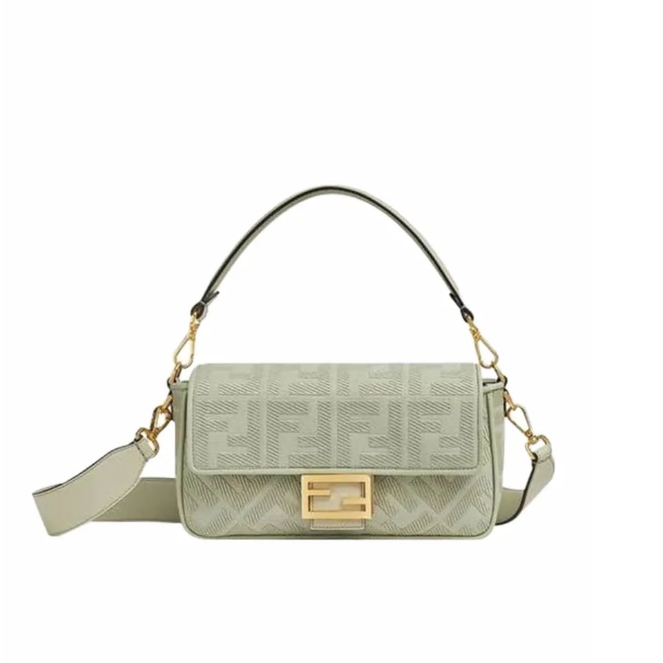 Fendi Baguette Leather Bag 26cm/ 10.2in view 2