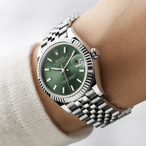Rolex Datejust 31mm Mint Green Dial 278274 view 4