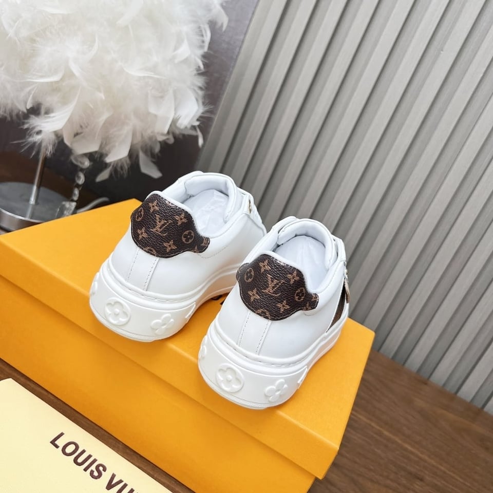 Louis Vuitton Time Out Sneaker White view 4