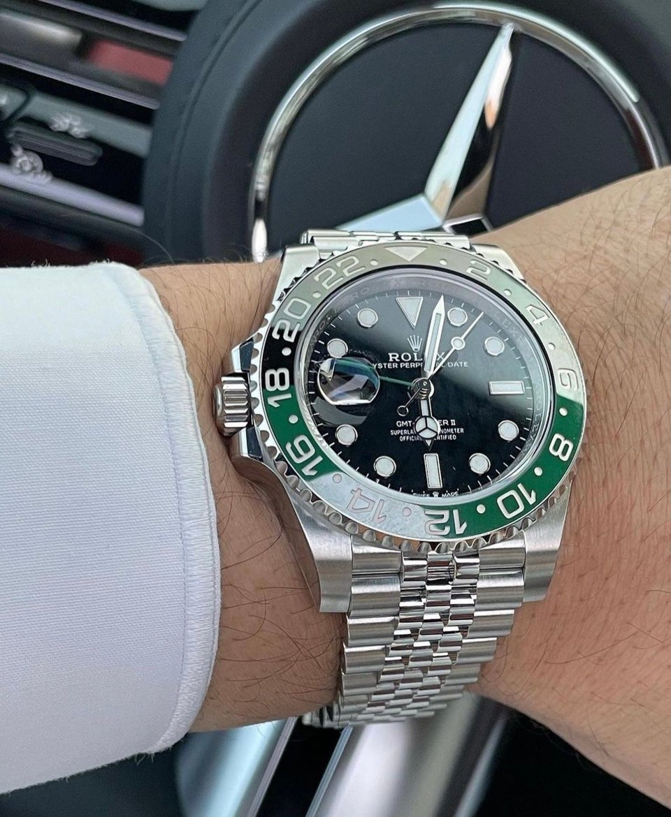 [Superclone] Rolex GMT-Master II Sprite Black Dial 126720VTNR, Men’s Watch view 6