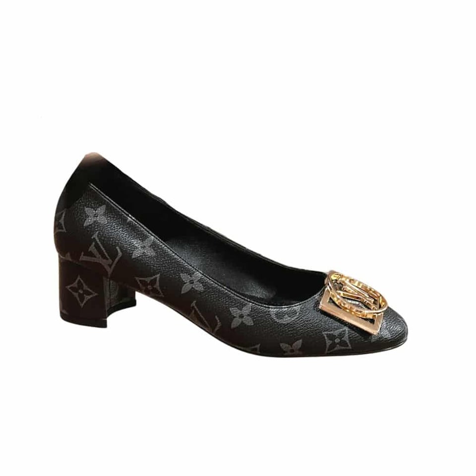 Louis Vuitton Madeleine Pumps Monogram Black