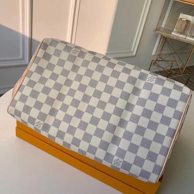 Louis Vuitton Speedy Bandoulière 30 Damier Azur 30cm N41370 view 14