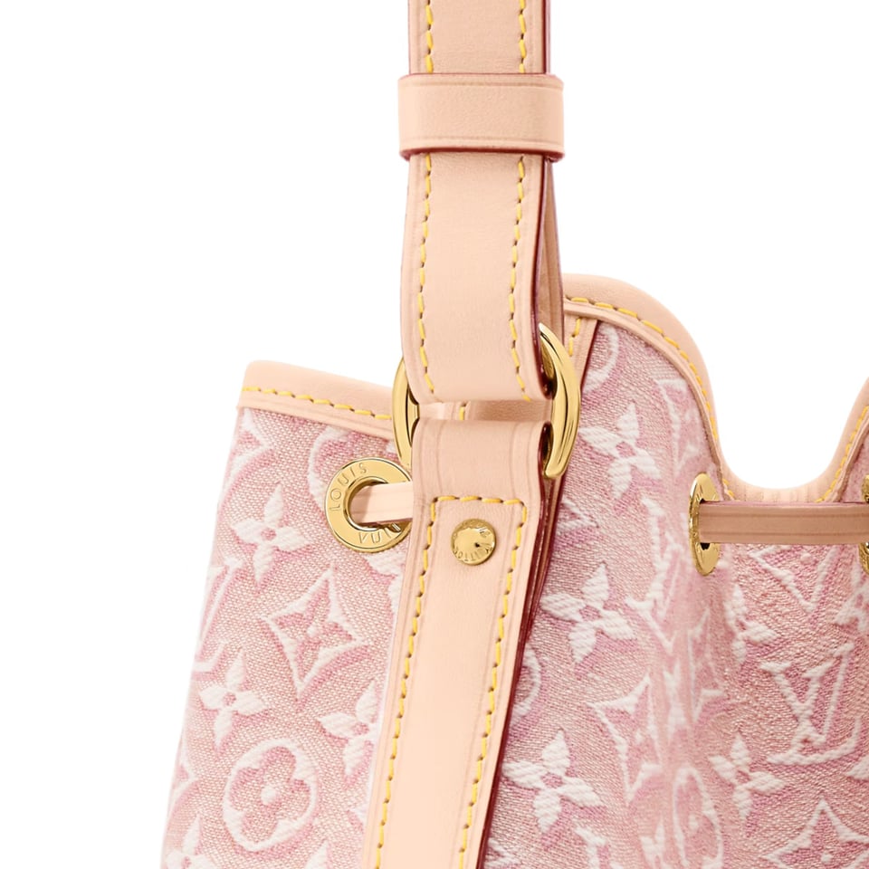 Louis Vuitton Noé Monogram Emblème Rose Ruban Color 27.5cm M28714 view 5