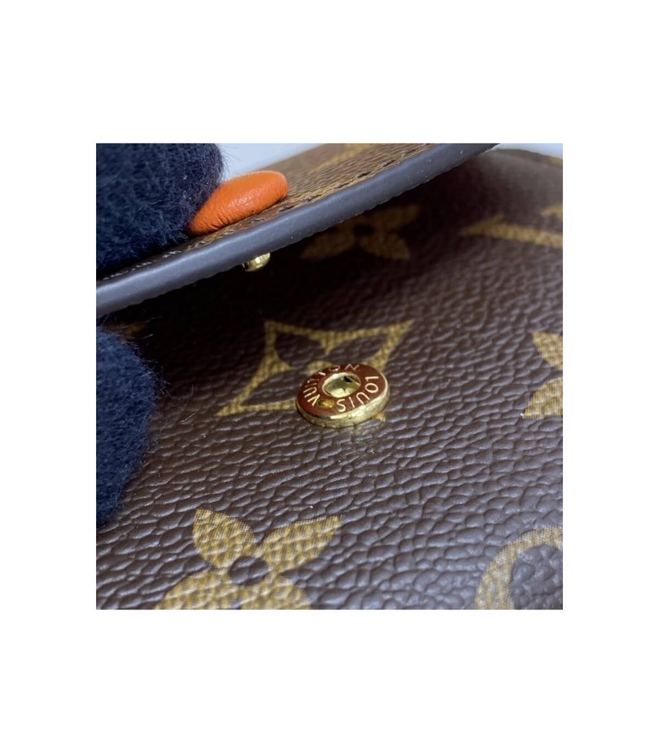 Louis Vuitton Monogram Canvas Rosalie Coin Purse Orange view 7