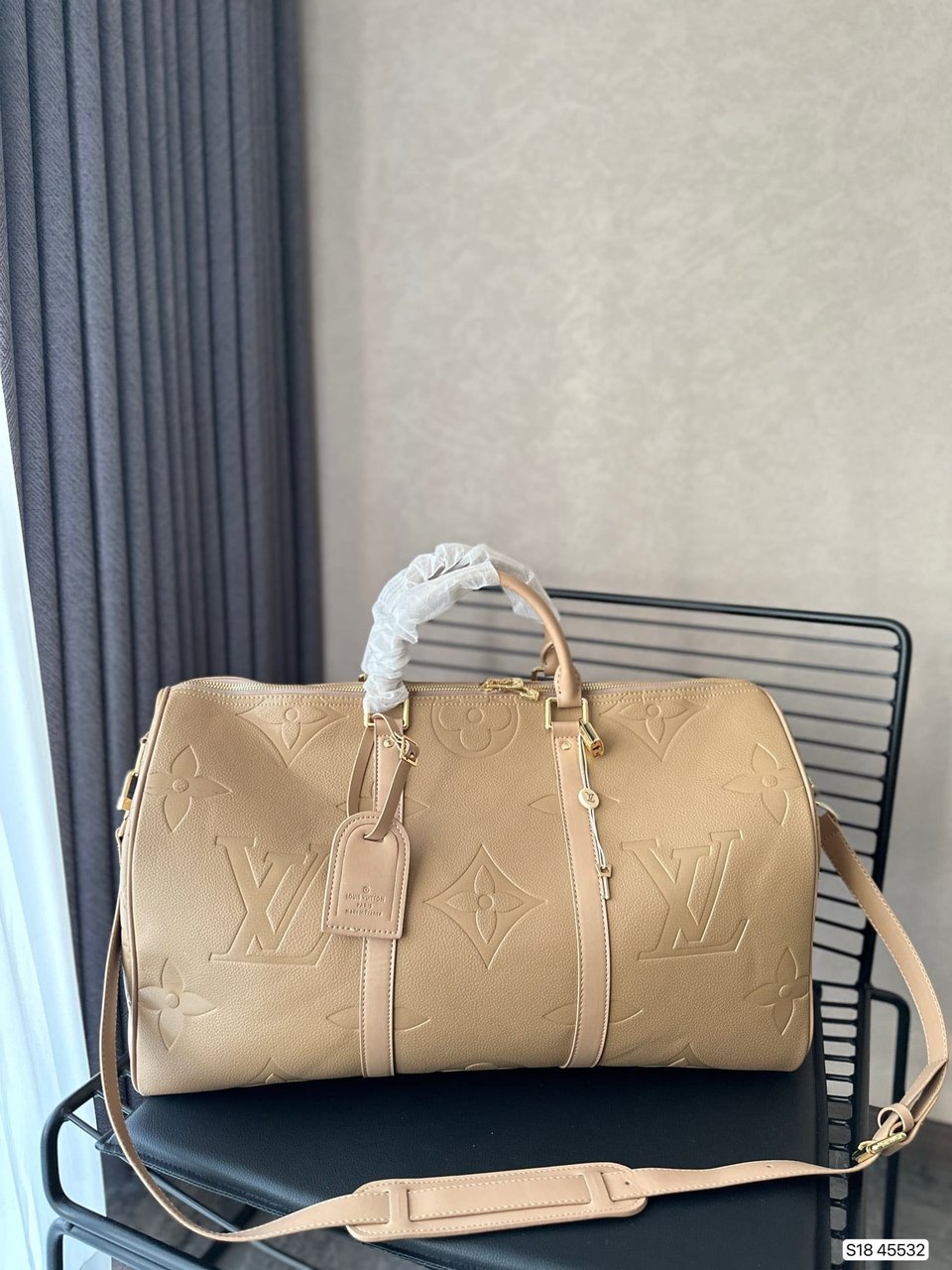 Louis Vuitton Keepall Beige 45Cm M46114 view 9