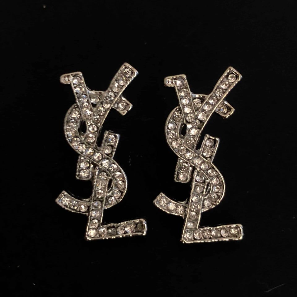 Saint Laurent Dinamond Earrings view 3