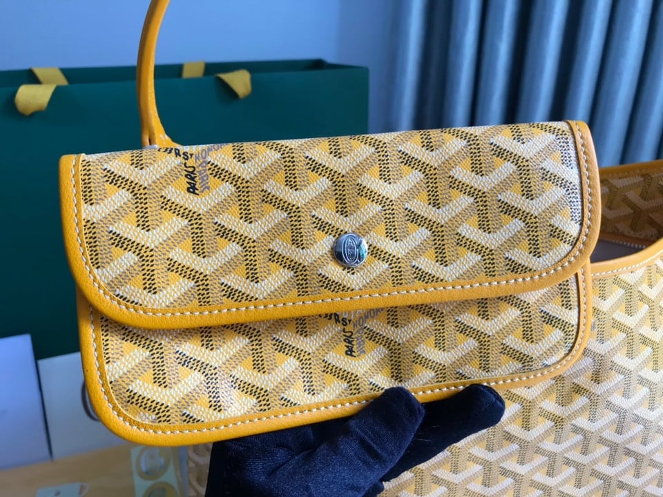 Goyard Hobo Boheme 42Cm Yellow Canvas view 8