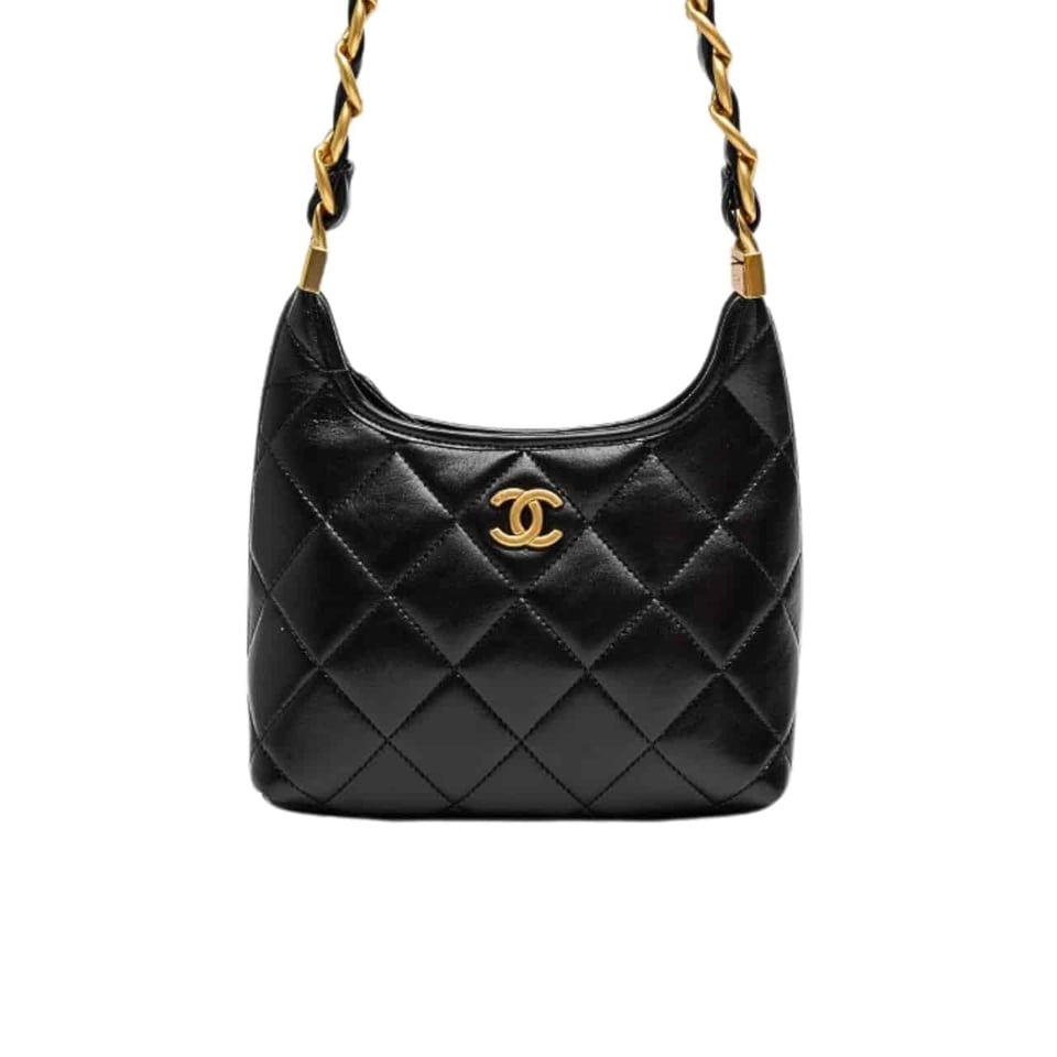 Chanel Gabrielle Bag Black 22Cm/8.7in view 2