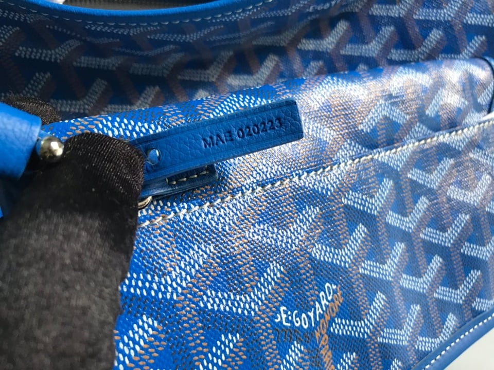 Goyard Hobo Boheme 42Cm Blue Canvas view 9