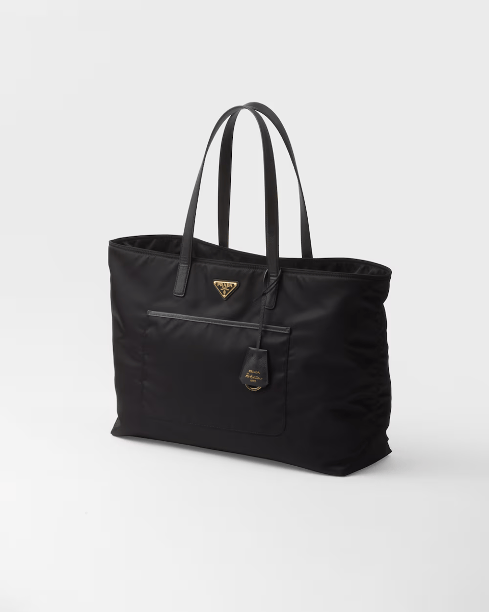 Prada Re-Edition 1978 large Re-Nylon Saffiano leather tote bag 43cm/ 16.9 in view 6