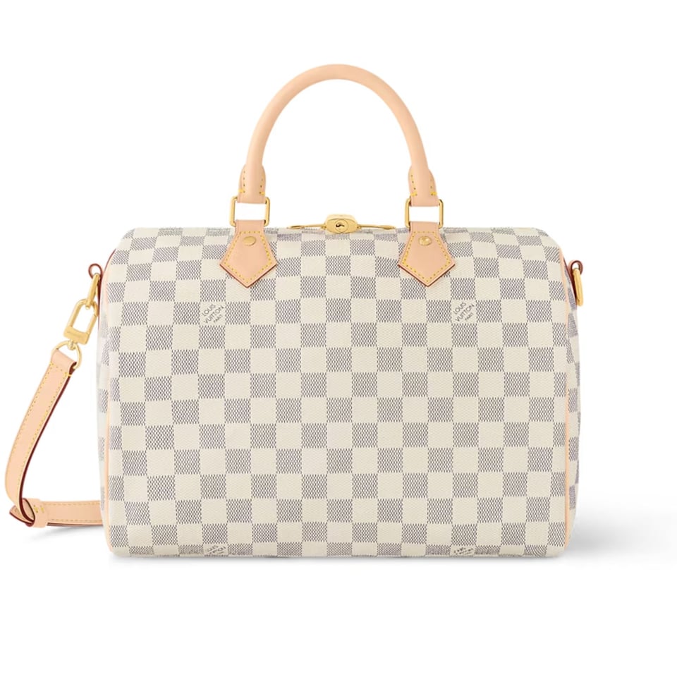 Louis Vuitton Speedy Bandoulière 30 Damier Azur 30cm N41370 view 2