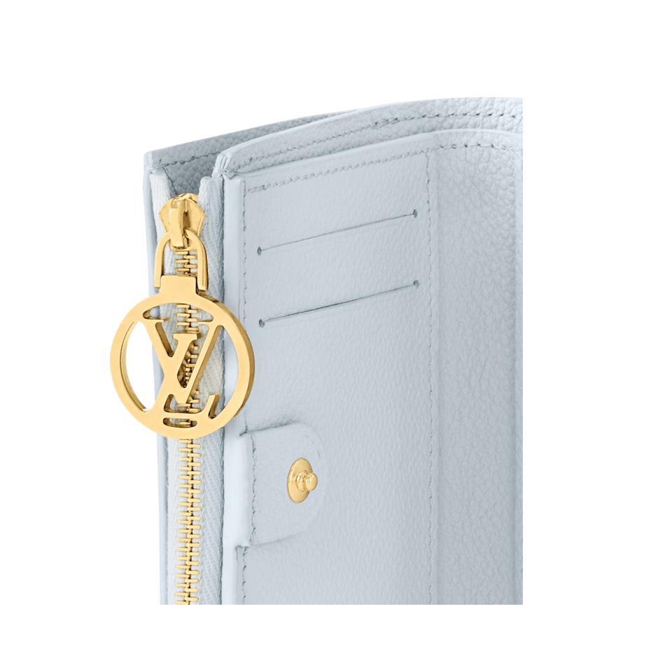 Louis Vuitton Bleu Olympe Lisa Wallet For Women 9cm M83587 view 5