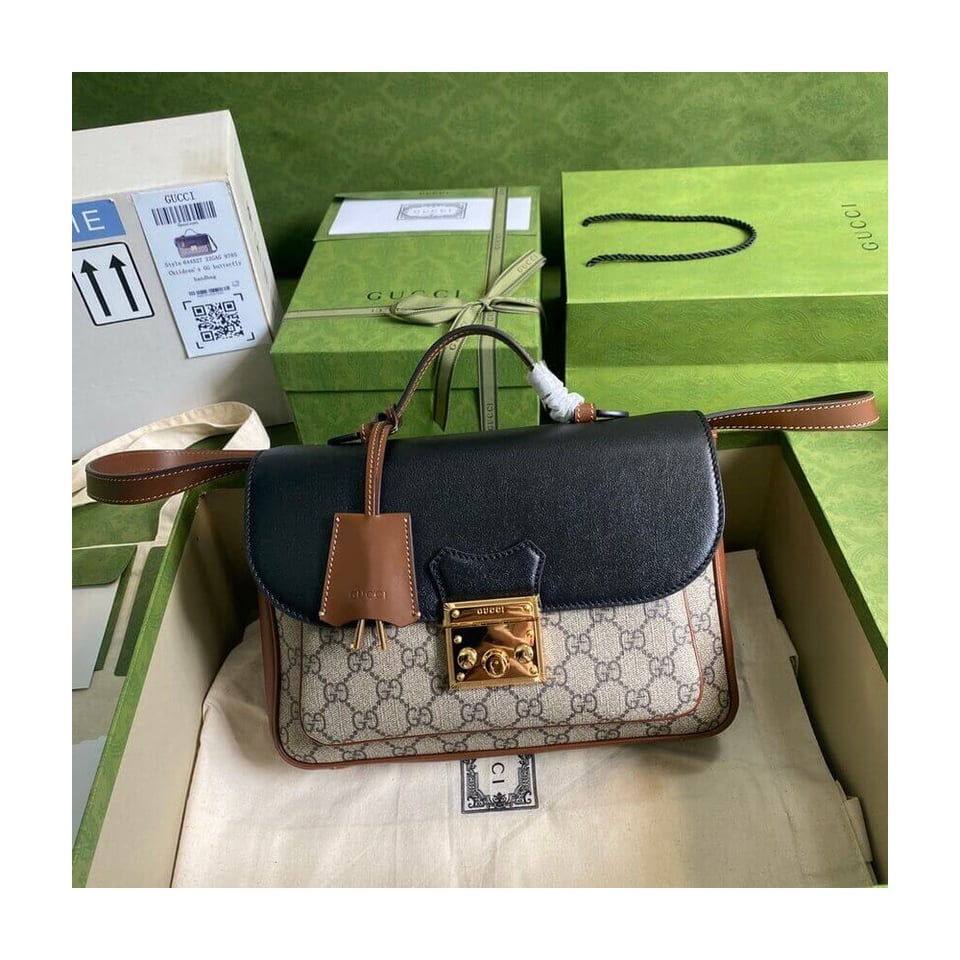 Gucci Padlock Small Shoulder Bag Black view 4