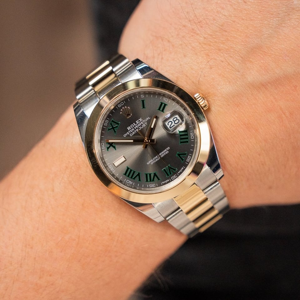 [Superclone] Rolex Datejust 41mm Slate Dial Oyster 126303 view 6