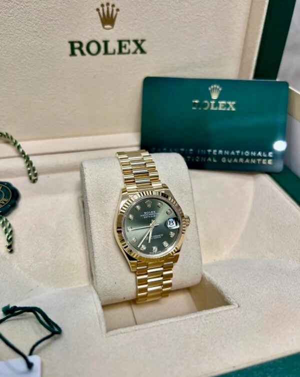 [Superclone] Rolex Datejust 31mm Olive Green Dial President 278278 view 4
