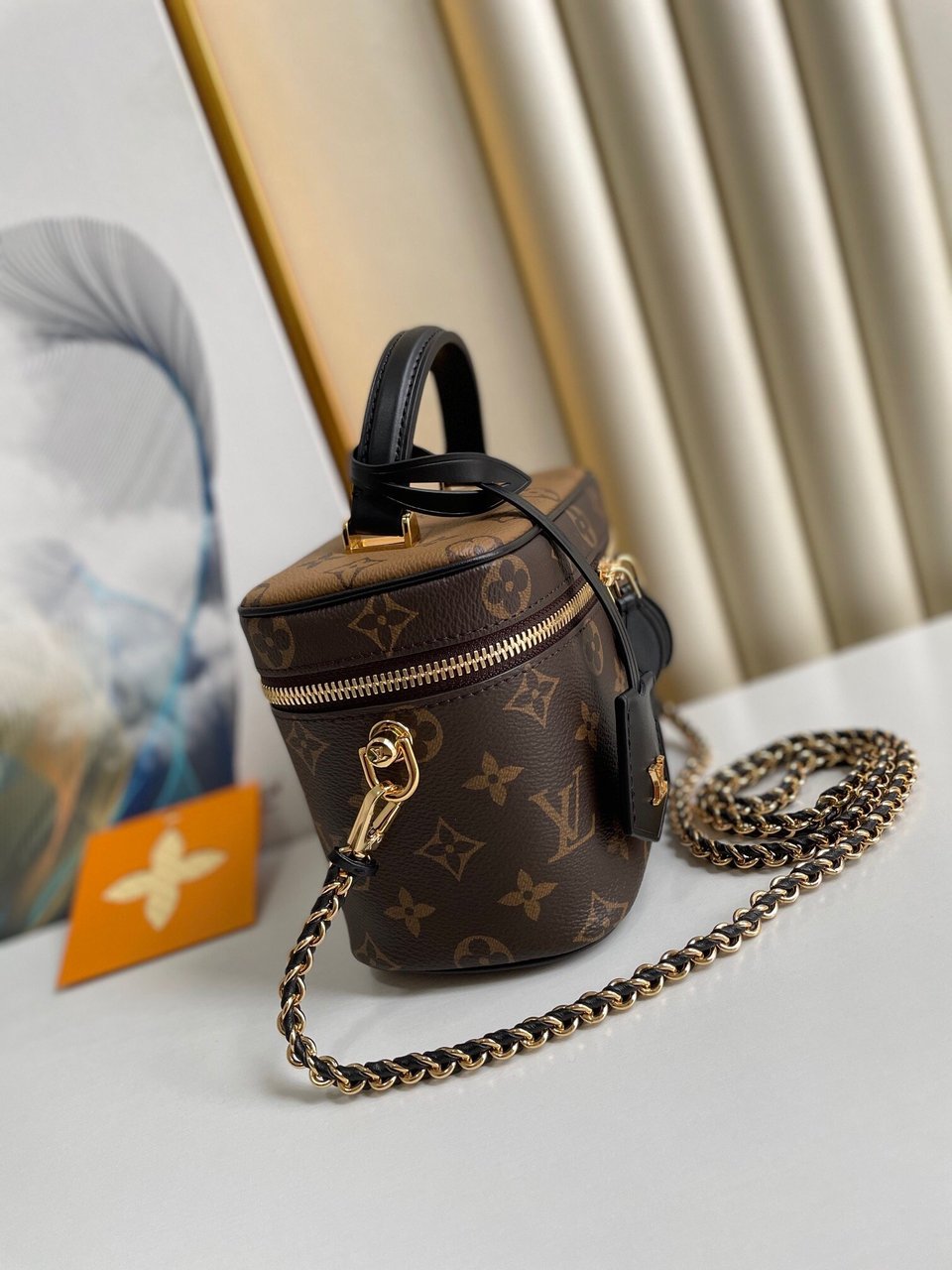 Louis Vuitton Vanity Chain Pouch Other Monogram Canvas 17cm Women Handbags M47125 view 6