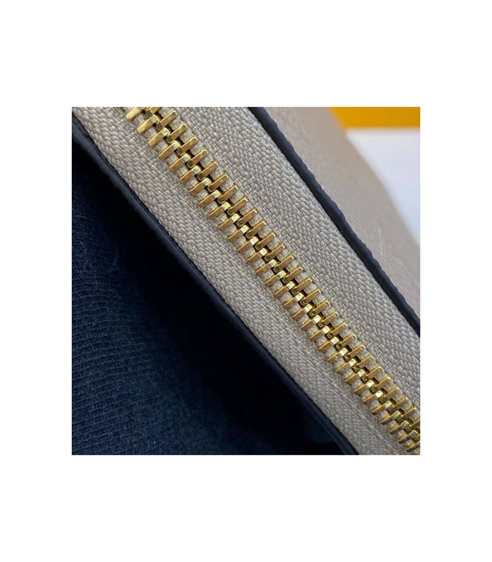 Louis Vuitton Monogram Empreinte Zippy Wallet Tourterelle view 7