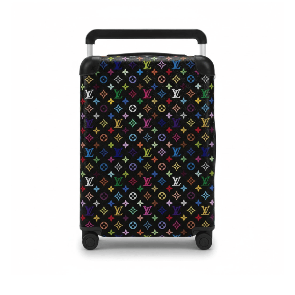 Lv Horizon 55 Multicolor Monogram Black Carry-On Suitcase 55cm/21.6in view 2