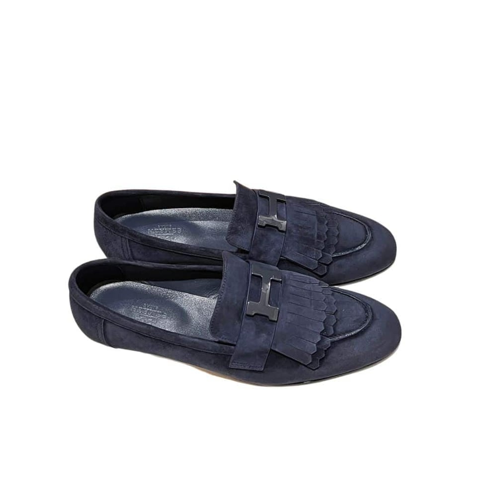 Hermes Royal Loafer Blue view 2