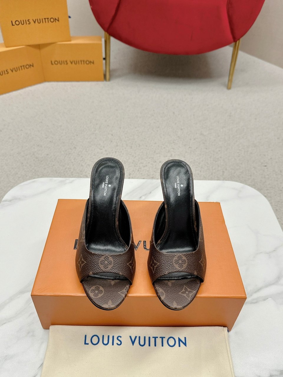 Louis Vuitton Super Mule Monogram Canvas view 11