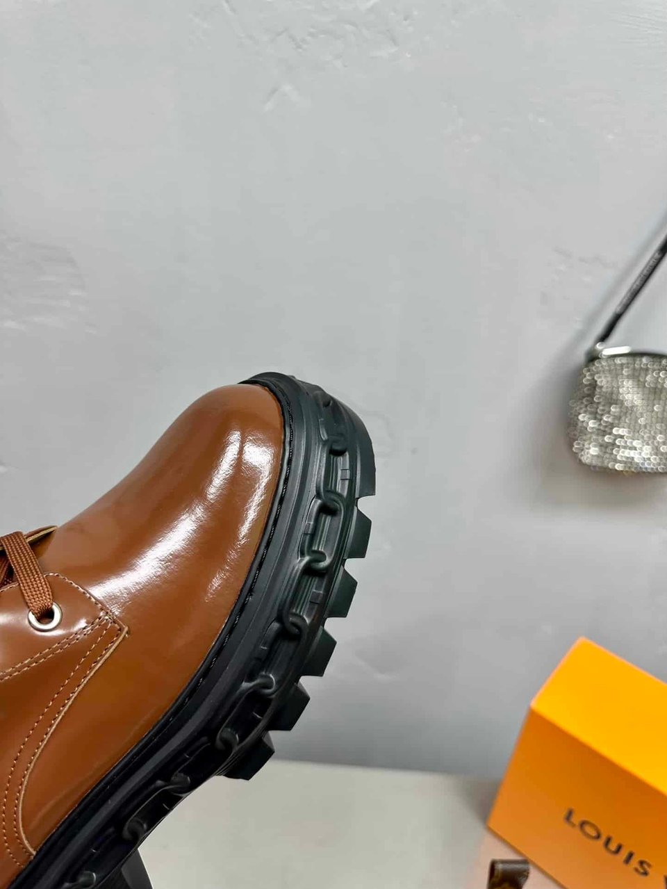 Louis Vuitton Lv Record Ranger Boot Brown view 3