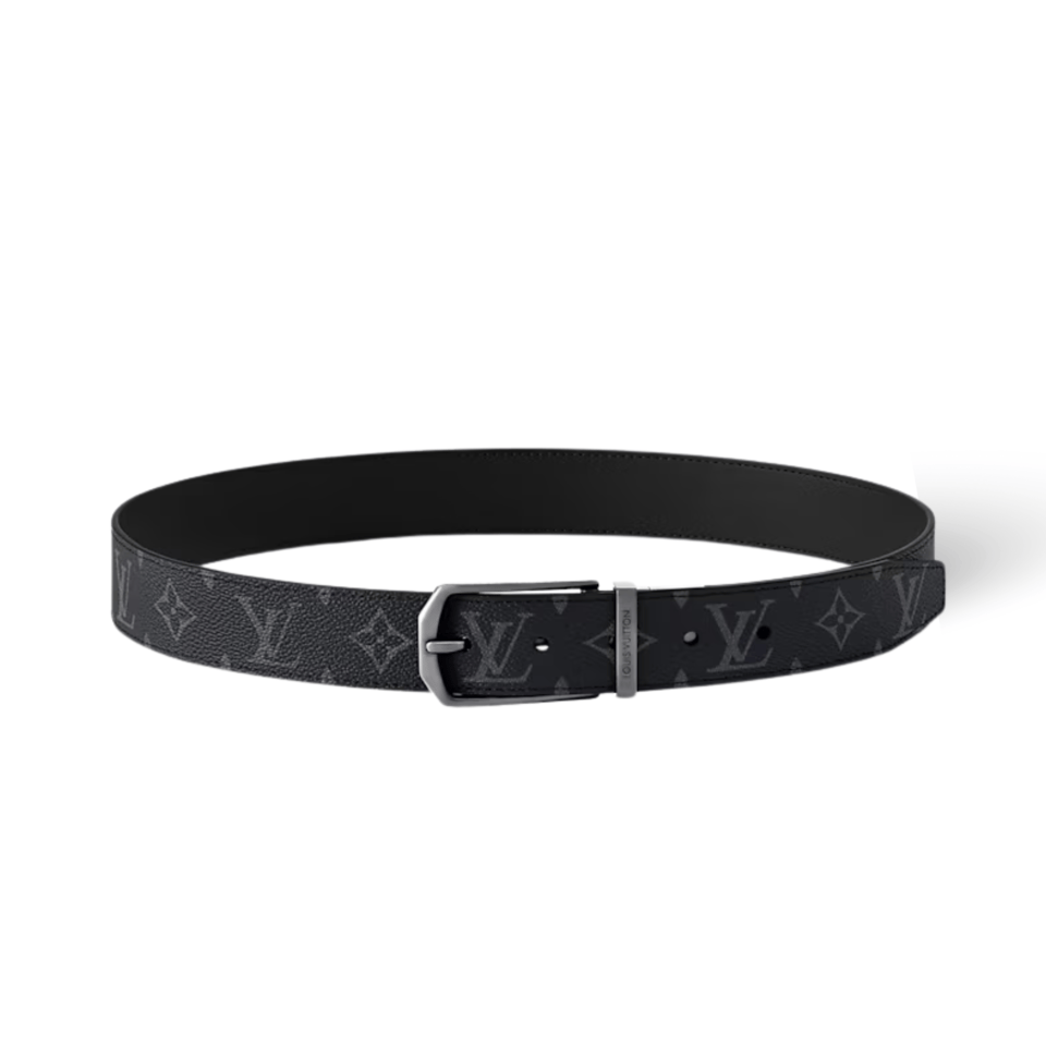 Louis Vuitton LV Slender 35mm Reversible Men Belt M4112V