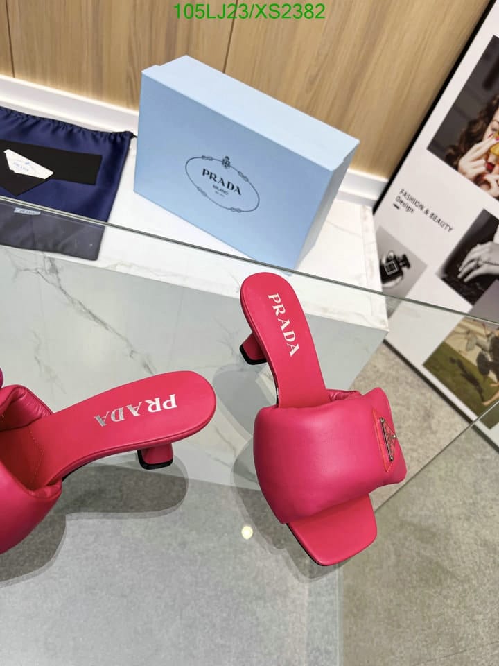 Prada Soft Padded Nappa Sandals view 10