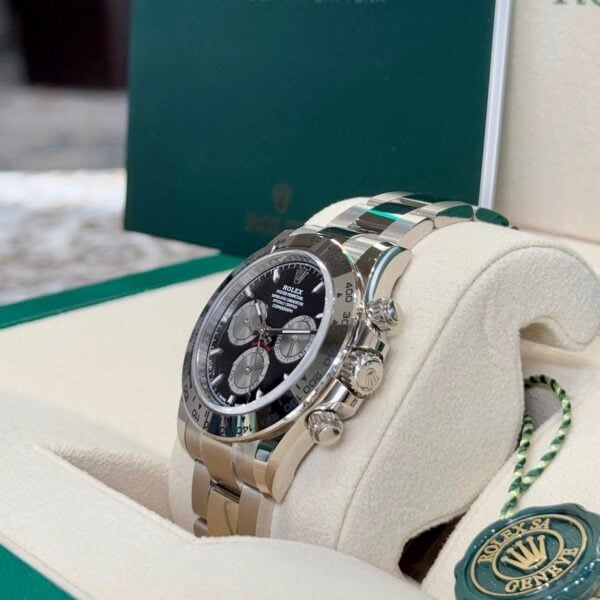 [Superclone] Rolex Daytona 40 mm Bright Black Dial Oyster 126509 view 3
