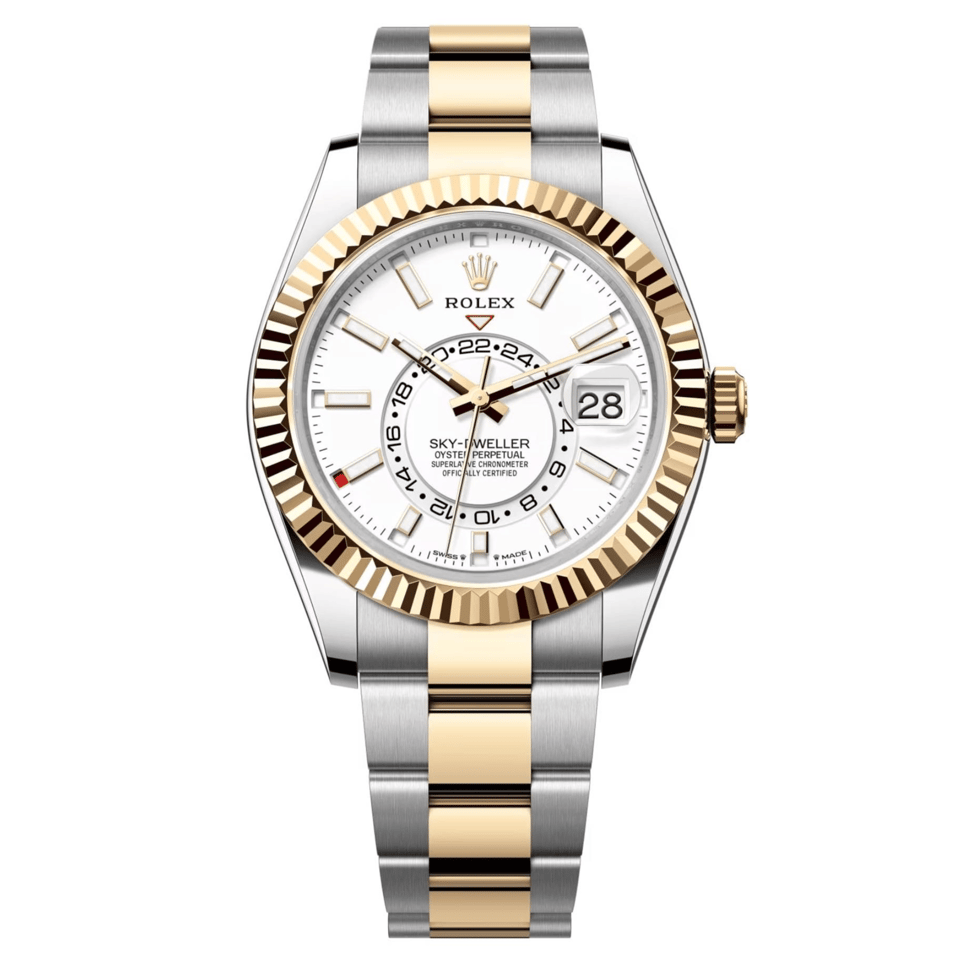Rolex Sky-Dweller 42 mm Intense white Dial 336933 view 2