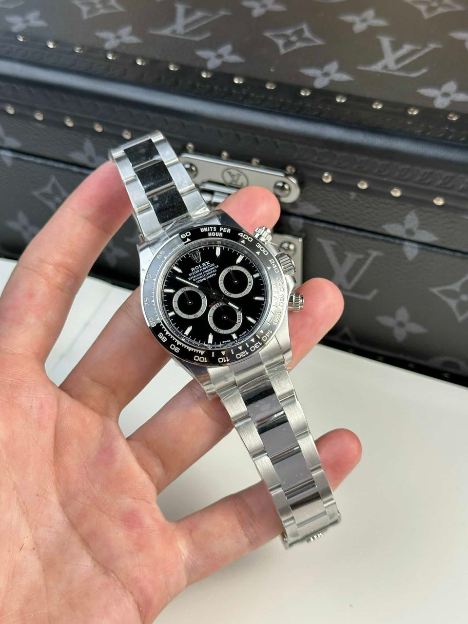 Rolex Daytona 40 mm Black Dial 126500LN “Godzilla” view 12