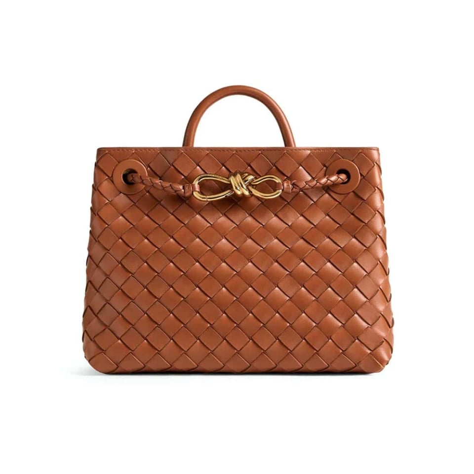 Bottega Veneta Small Andiamo Bag In Cognac 25Cm view 2