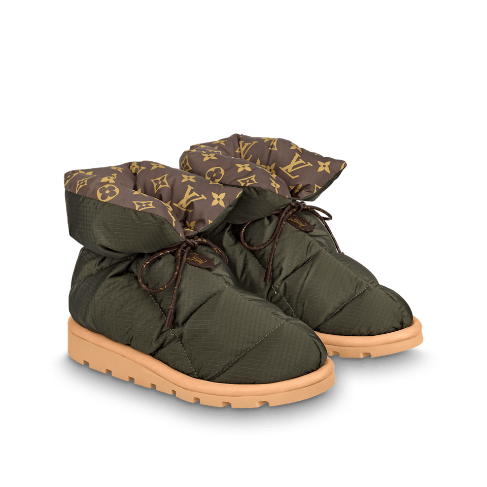 Louis Vuitton Pillow Comfort Ankle Boot Kaki 1A8T3L view 2